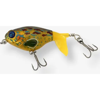 Umělá nástraha DECATHLON Hladinová nástraha na lov dravých ryb Whopper Plopper 6 cm Calicoba ZELENÁ