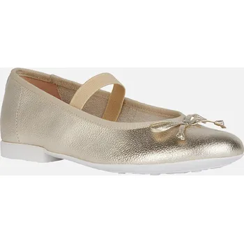 Dívčí baleríny Geox Dívčí Zlaté dívčí baleríny Geox Plie Zlatá 34 (2714180)