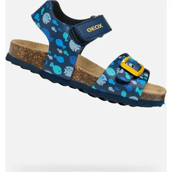 Chlapecké sandály Geox Chlapecké Tmavě modré chlapecké sandály Geox Chalki Modrá 23 (2739169)