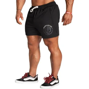 Pánské kraťasy Gasp R1 MESH SHORTS BLACK/WHITE – šortky Gasp černo-bílé Velikost: M