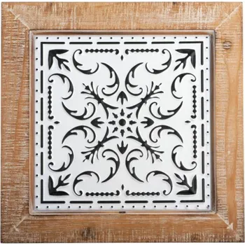 Casa de Engel Home Dřevěná závěsná dekorace, 0/24 Fialová UNI (2780908)