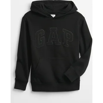 Chlapecká mikina GAP Chlapecké Dětská mikina Gap logo GAP Černá 116-128 (2500521)