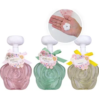 Mýdlo MÝDLO na ruce 500ml SPRINGTIME CLASSICS FLORAL DREAMS s pěnovou pumpičkou (květina), 3 barvy NOVINKA