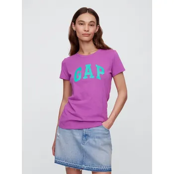 Dámské tričko GAP Dámské Tričko s logem Gap Fialová M (2819186)