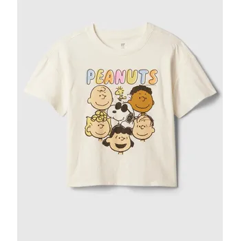 Dívčí tričko GAP Dívčí Dětské tričko Gap & Peanuts Snoopy GAP Bílá 116/122 (2268873)