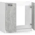 Kuchyňská skříňka AKORD Olivia S80 2D bílá/beton