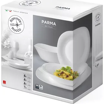 Talíř Bormioli Rocco Parma 19dílná sada talířů