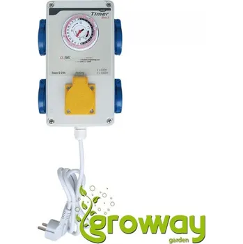 Spínací hodiny GSE Timer Box I - 4x600W + topení / 220V 1 ks