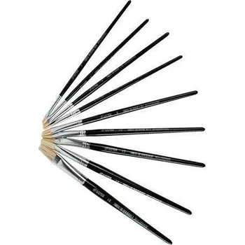 Umělecký štětec PULSE Štětec, vel. 2, dřevěný, plochý, PULSE ,balení 12 ks 104738