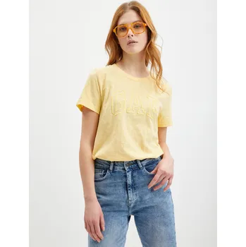 GAP Dámské Tričko s logem Gap GAP Žlutá XS (1934408)