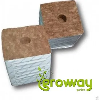 Pěstební box Agra-Wool pěstební kostka 100x100x65mm s velkou dírou 120 ks