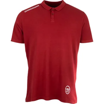 Pánské tričko Pánské tričko Warrior Street Cotton Polo Burgundi XL