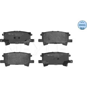 Brzdová destička Sada brzdových destiček, kotoučová brzda MEYLE 025 239 6715