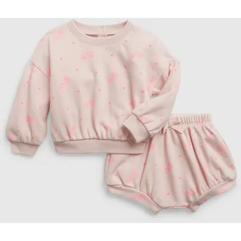 GAP Dívčí Baby tepláková souprava GAP Růžová 68-80 (2525902)