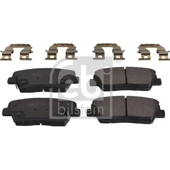 Brzdová destička Sada brzdových destiček, kotoučová brzda FEBI BILSTEIN 116284