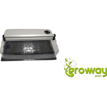 Minipařeniště GENT skleník, nevyhřívaný, pro 1x GENT LED 18W, 58x37.5x22 cm 1 ks