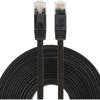 CAT6 ethernet kabel - RJ45 na RJ45 pro MacBook - 10 m - černý