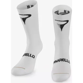 Pánské termo ponožky Cyklistické ponožky PINARELLO PERFORM SOCKS END OF DISCUSSION - white 44-47 EU