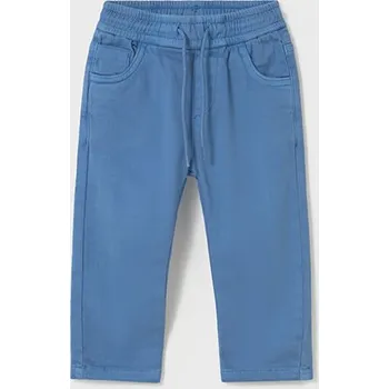 Kalhoty natahovací středně modré BABY Mayoral velikost: 86 (18 měsíců)