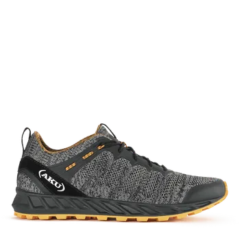 Pánská treková obuv AKU Rapida Air - pánská - černá/oranžová Velikost: 44.5