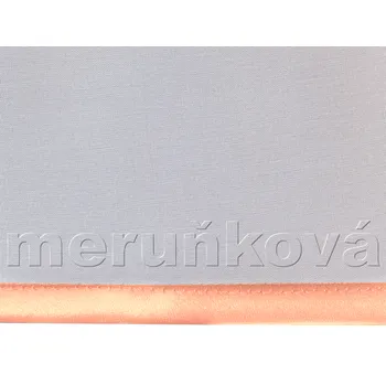 Záclona Voálová záclona Lifta - mix barev 130x300 meruňková