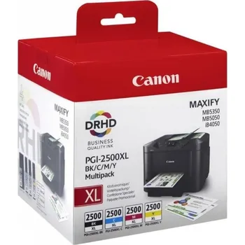 Tiskárna Canon CARTRIDGE PGI-2500XL multipack pro Maxify iB4050, iB4150, MB5050, MB515x, MB5350, MB545x (1295 str.)