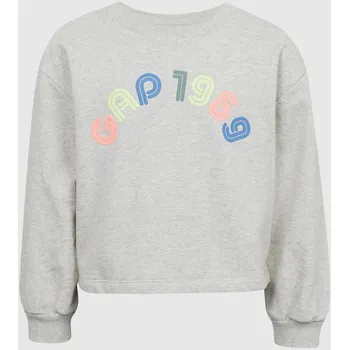 Dívčí oblečení GAP Dívčí Dětská mikina Gap 1969 GAP Šedá 104/110 (2433778)