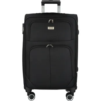 Látkový kufr Orlin velikost M, černý