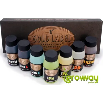 Hnojivo Gold Label Starter kit Coco + Hydro 250ml 1 ks