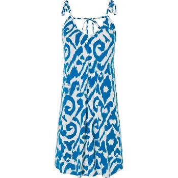 Dámské šaty esmara® Dámský overal / šaty (vzor/modrá/bílá, M(40/42))