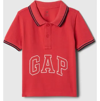 Chlapecké oblečení GAP Chlapecké Baby polo tričko s logem Gap Červená 92 (2356337)