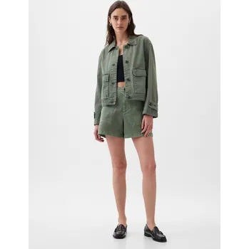 GAP Dámské Bunda Utility Relaxed GAP Zelená XXS (2250456)