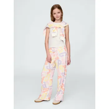 Dětská móda GAP Dívčí Dětské široké tepláky GAP Žlutá 116/122 (2739857)