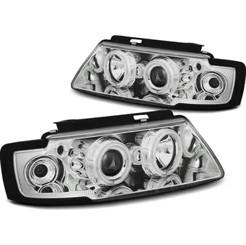 Přední světlomet TUNING-TEC Přední světla VW Passat B5 3B 96-00 - chrom ANGEL EYES CCFL_1
