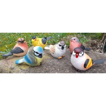 Zahradní dekorace Prodex Import Ptáček polyston barevný větší