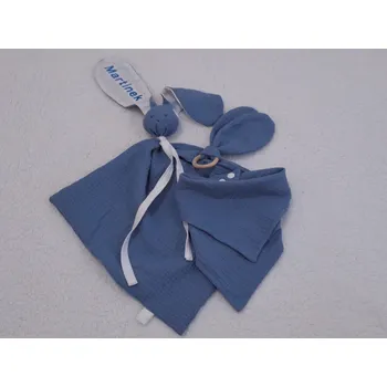 usínáček Pro útulný domov Muchláček sada 3V1 Jeans modrá