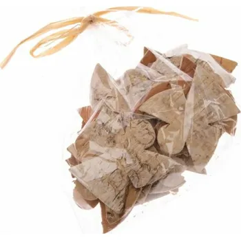 Vánoční dekorace Casa de Engel Home Anděl z březové kůry - sada 18ks, 18/120 Fialová UNI (2780980)