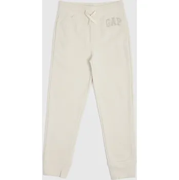 GAP Chlapecké Dětské tepláky fleece s logem GAP Béžová 116/122 (2451605)