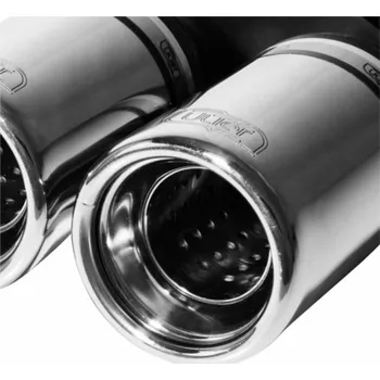 Výfuková trubka ULTER SPORT Sportovní výfuk 2x 80mm - NEREZ NRS255, univerzální Průměr vstupu: 50 mm_3