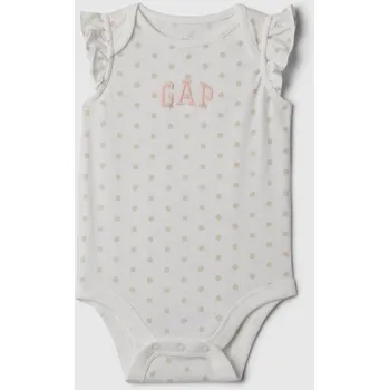 Dívčí tričko GAP Dívčí Baby bavlněné body Gap Bílá 80-86 (2282415)