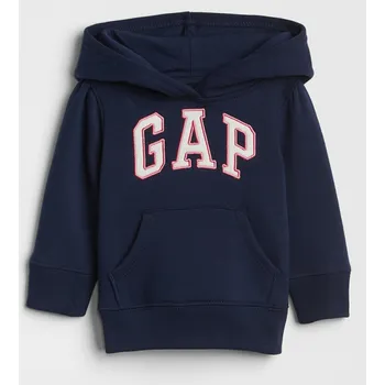 Dívčí mikina GAP Dívčí Baby mikina fleece logo GAP Modrá 104 (2412845)
