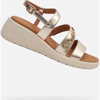 Dámská obuv Geox Dámské Zlaté dámské sandály Geox Meliconia Zlatá 41 (2831775)