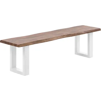 Hosana Home Lavice z Palisandru Keens white 190x40 cm