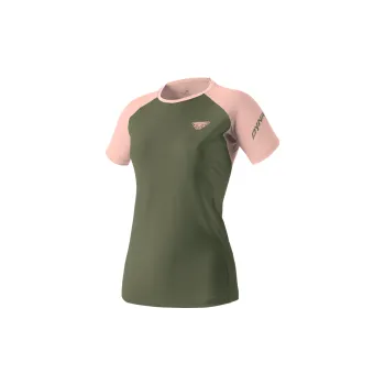 Dynafit Alpine Pro W S/S Tee thyme 6370 38; Zelená triko + DÁREK DLE VÝBĚRU!