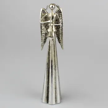 Casa de Engel Home Kovový anděl s trumpetou, 12/96 Fialová UNI (2814671)