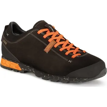 Pánská treková obuv AKU BELLAMONT 3 SUEDE GTX - pánská kožená - tmavě šedá Velikost: 41