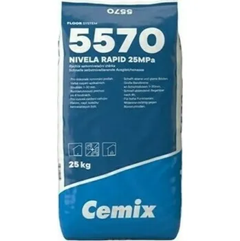 Samonivelační stěrka Směs samonivelační Nivela Rapid 25 MPa 25 kg Cemix
