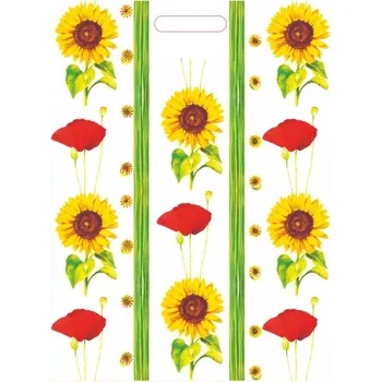 Dárková taška taška 50 x 35 vlčí máky 476260