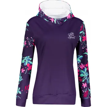 Dámská mikina Dámská funkční mikina premium ALTISPORT VOJ/ALW063MI01 FUCHSIOVÁ XL