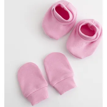 Capáčky Kojenecký bavlněný set-capáčky a rukavičky New Baby Casually dressed růžová 0-6m, vel. 0-6 m